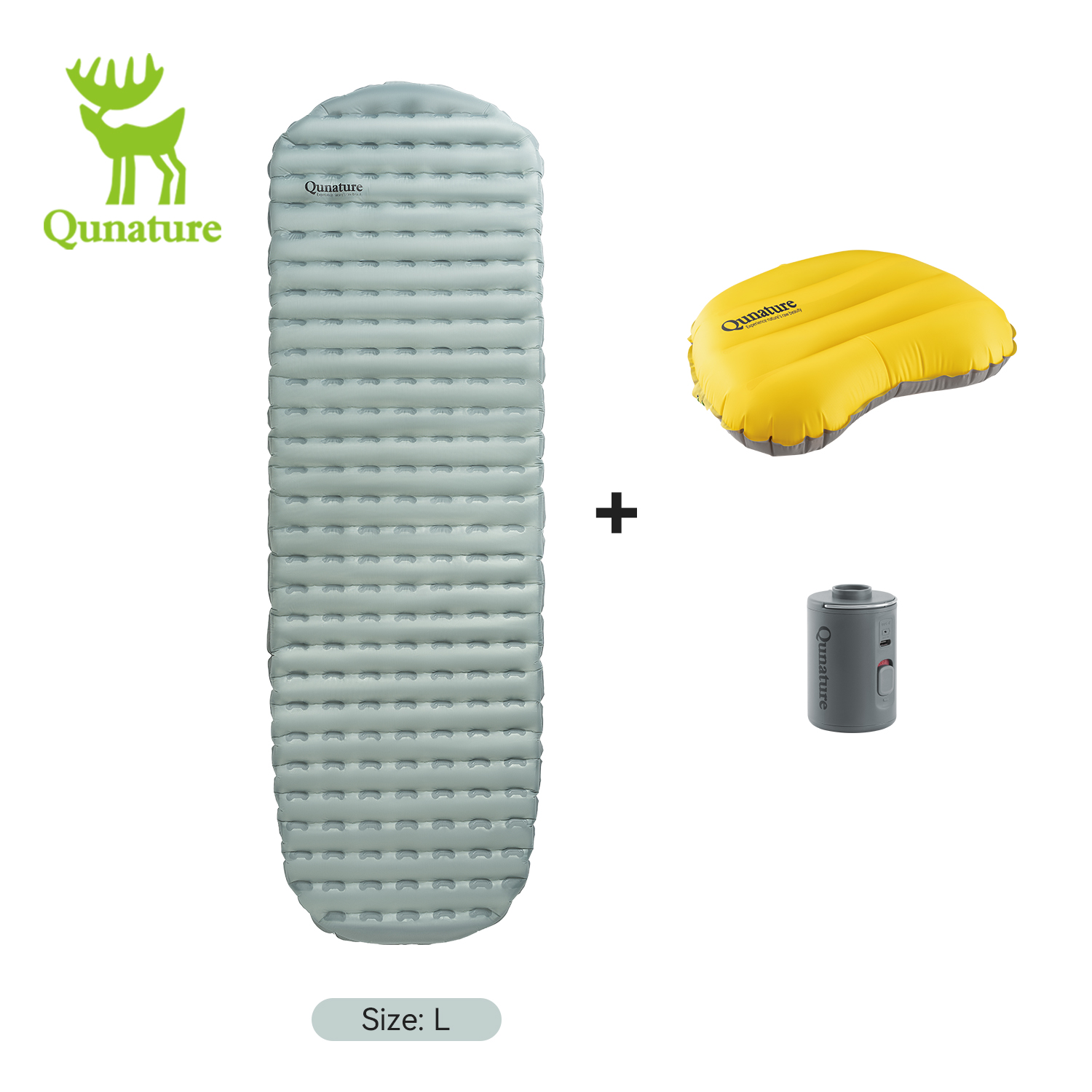Outdoor Camping Rug - Qunature 3Pcs/set Outdoor Camping Inflatable Mattress