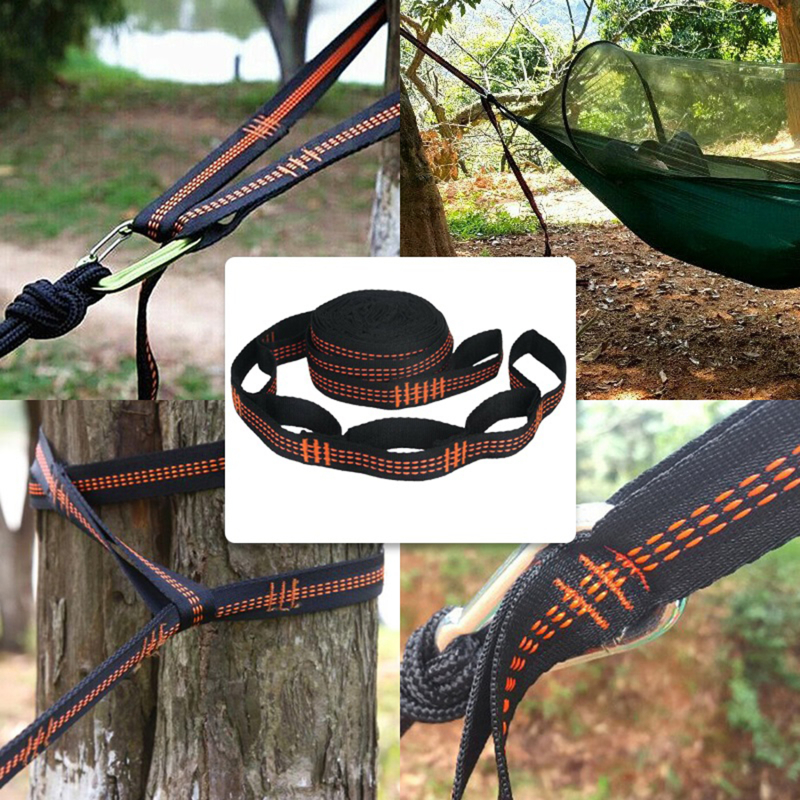 Camping Hammock - 2pcs Hammock Straps High Load Bearing