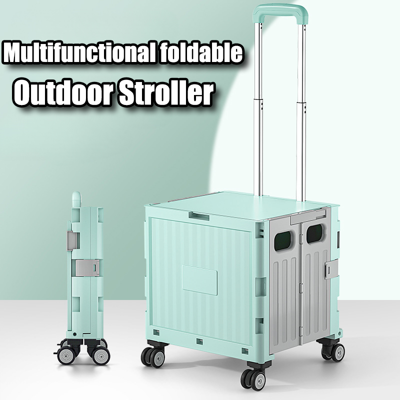 Outdoor Camping Trolley - Multifunctional Camping Trolley Large Capacity Portable