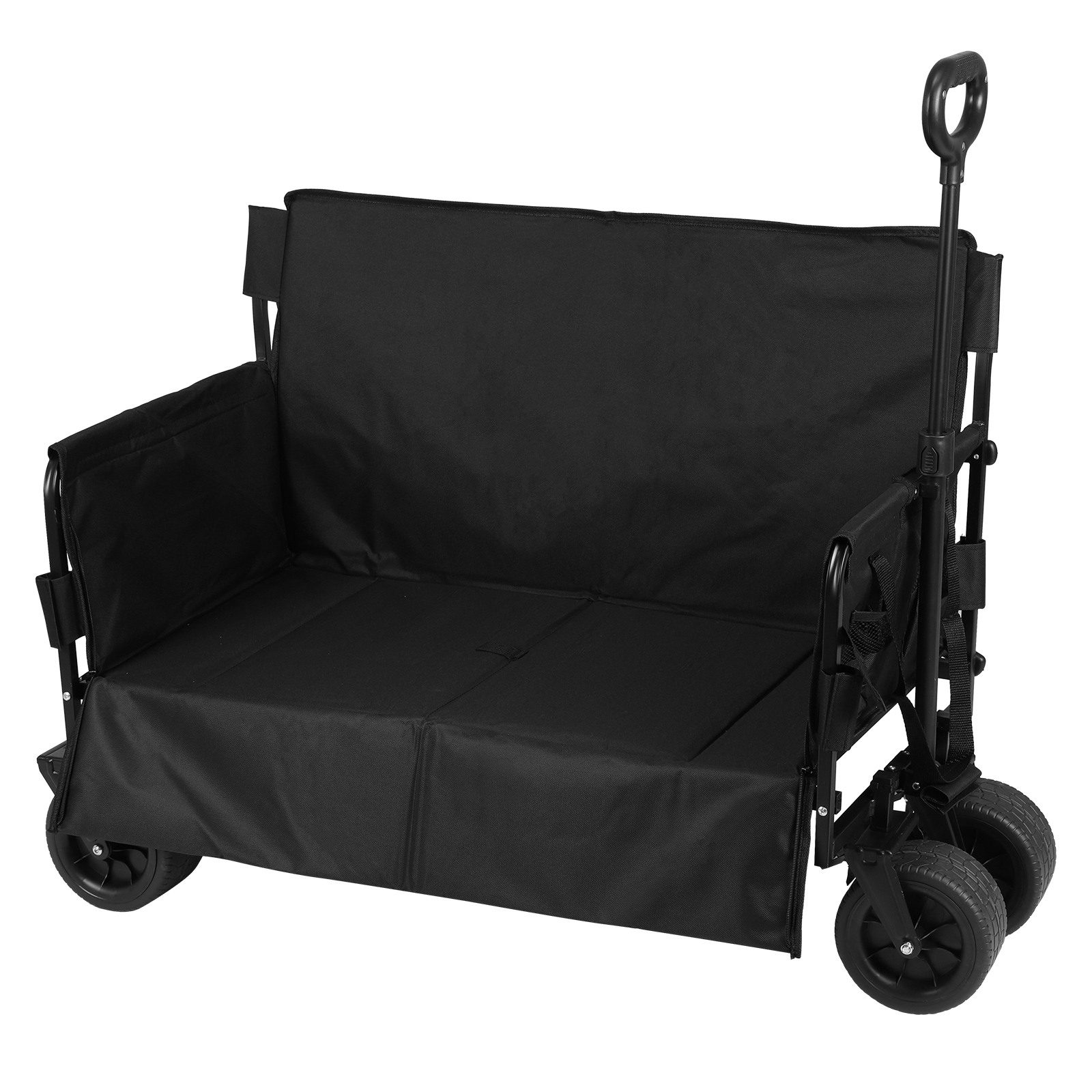 Outdoor Camping Trolley - Large Capacity Collapsible Wagon Cart with