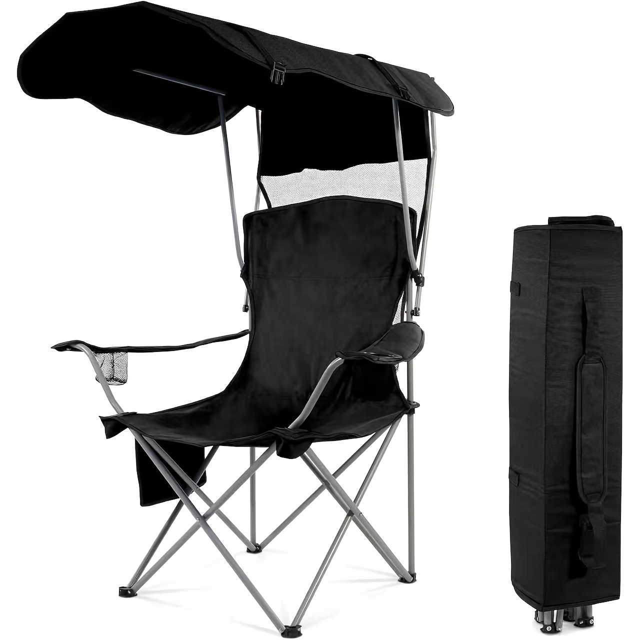 Camping Chairs, with Sunshade  - Outdoor Activities In Camping 评论和价格