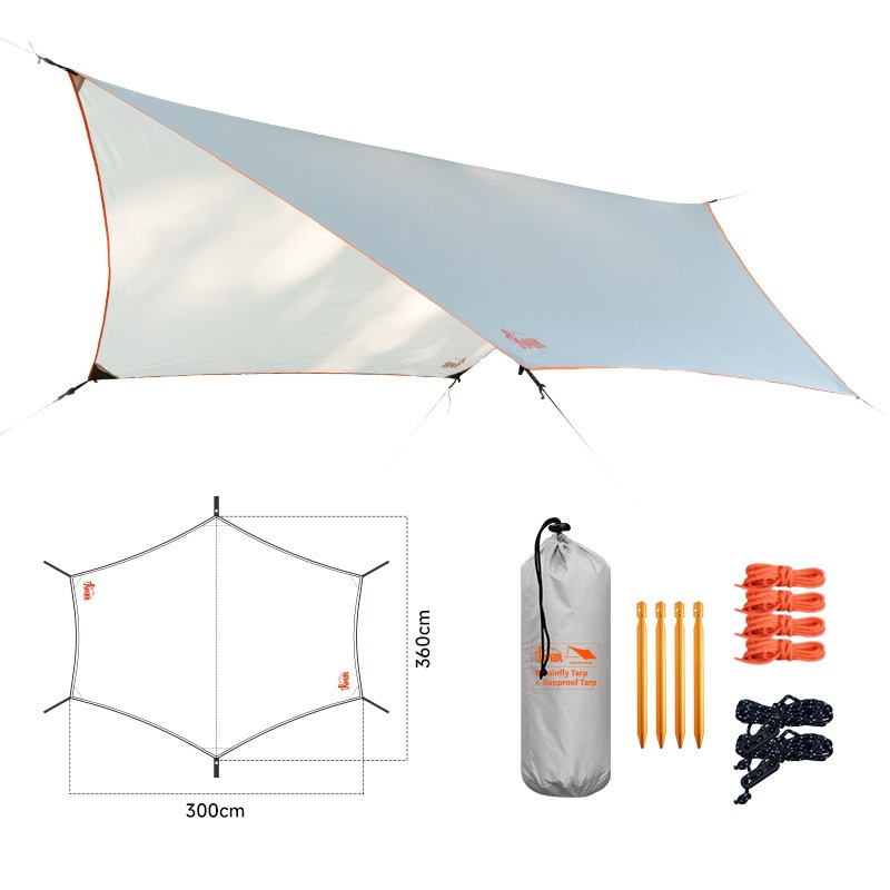 Outdoor camping sunshade canop - Camping Hammock 评论和价格