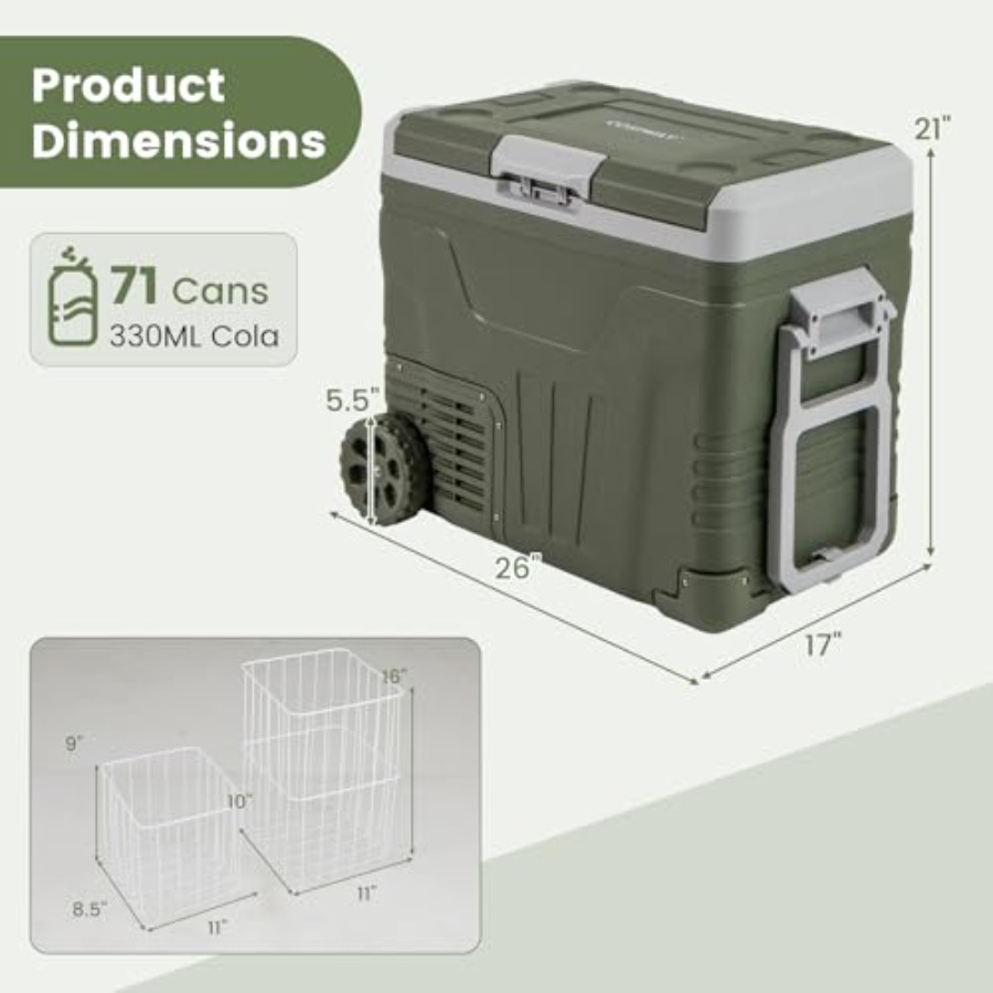 RV Camping Portable Car Fridge - Outdoor Camping Fridge 评论和价格