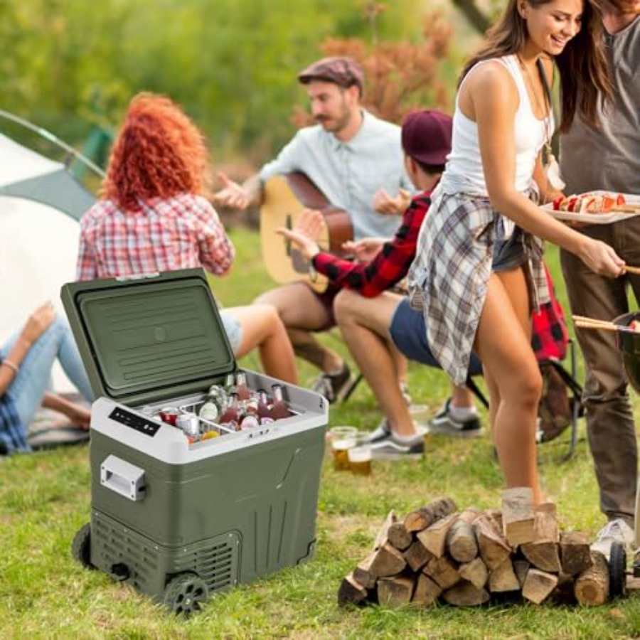 RV Camping Portable Car Fridge - Outdoor Camping Fridge 评论和价格