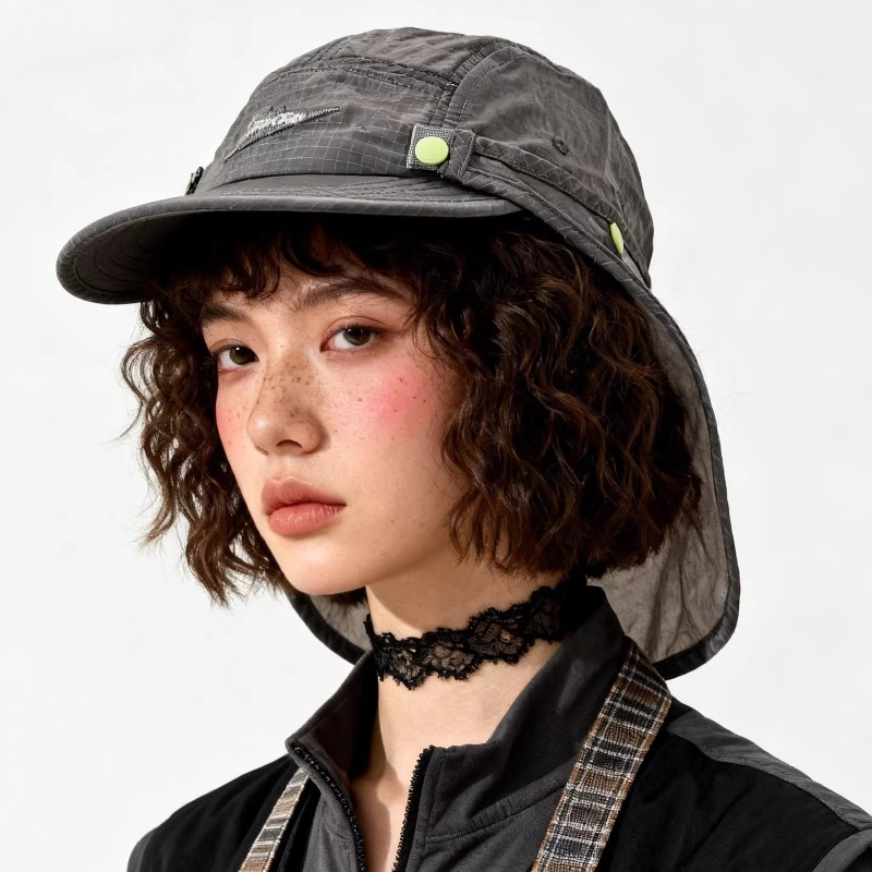 Summer New Detachable Neck Sha - Camping Outdoor Quick Drying Sun Neck Protection Cap Hat 评论和价格