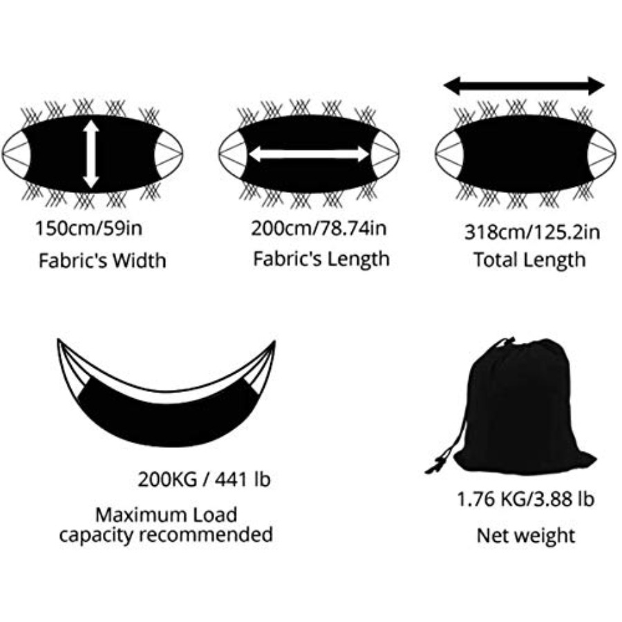 Hammock Double Hammocks for Ou - Camping Hammock 评论和价格