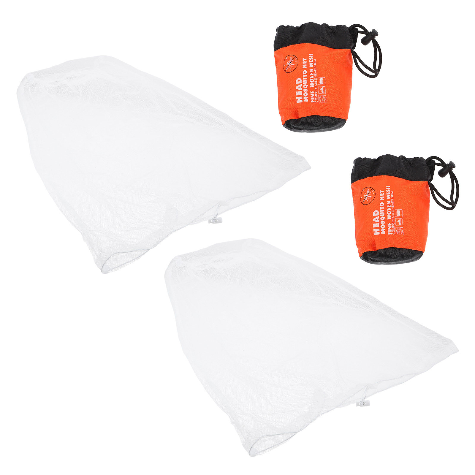2Pcs Mosquito Mesh Head Nets O - Outdoor Activities In Camping 评论和价格