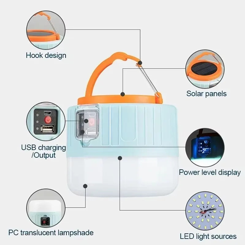 Solar Camping Lantern Recharge - Camping Solar Lantern 评论和价格