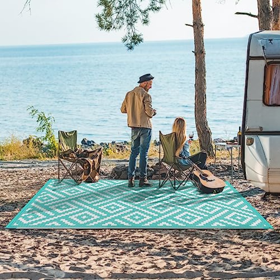 Outdoor Rug for Patio Clearanc - Outdoor Camping Rug 评论和价格