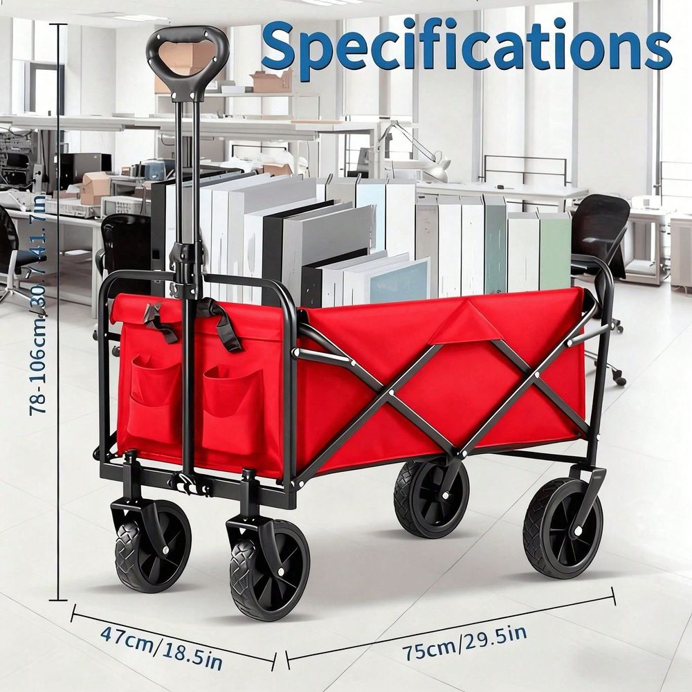 Wagon Cart Foldable, 29.5 L Fo - Outdoor Camping Trolley 评论和价格