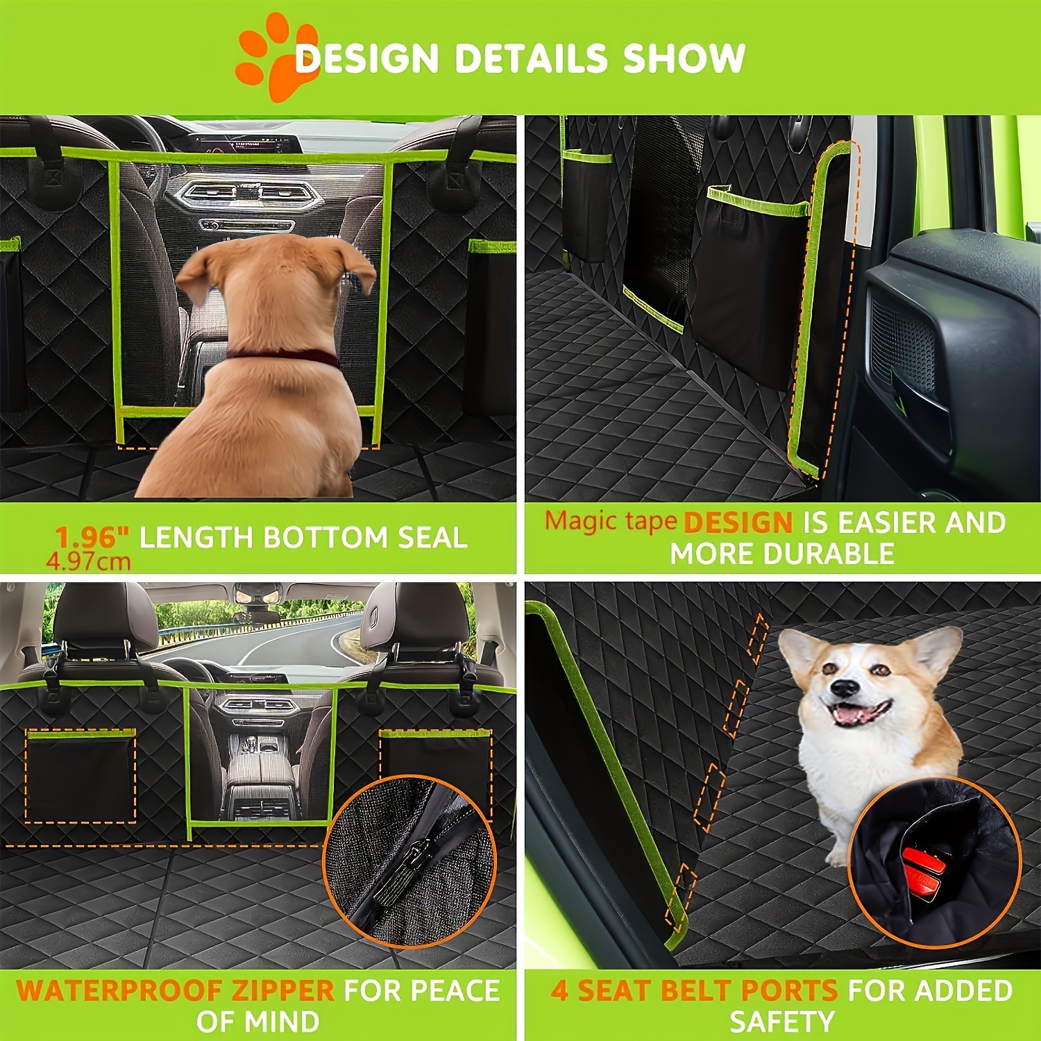 Back Seat Extender for Dogs, F - Camping Hammock 评论和价格
