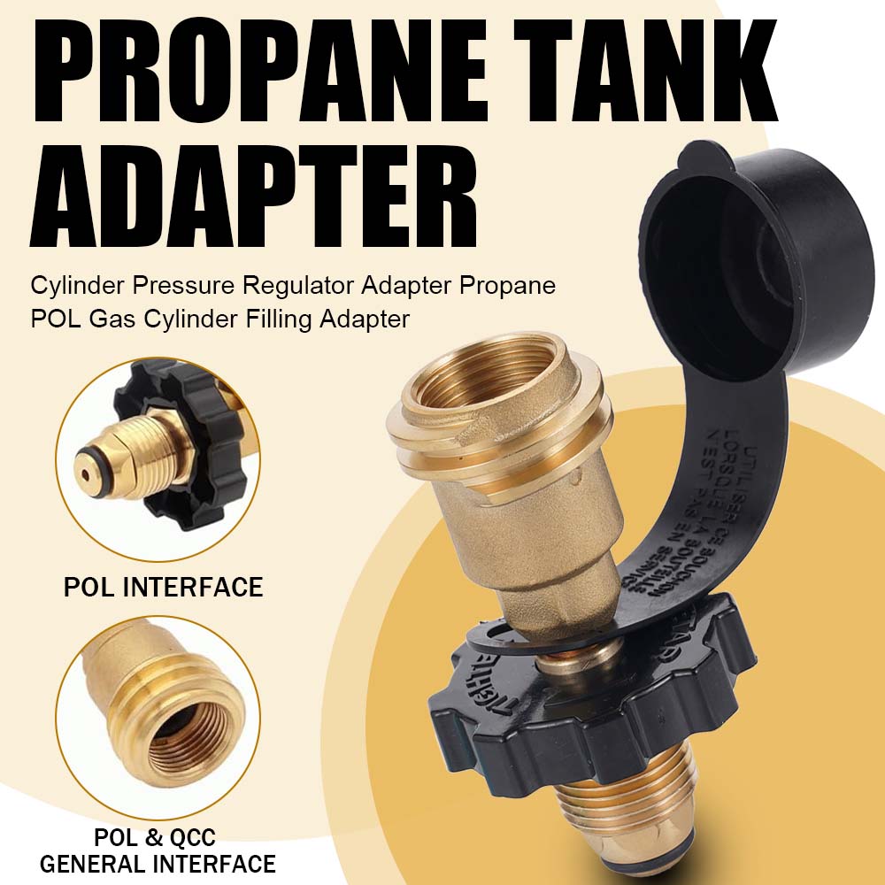 Propane POL To QCC1 Type1 Tank - Outdoor Camping Gas Heater 评论和价格