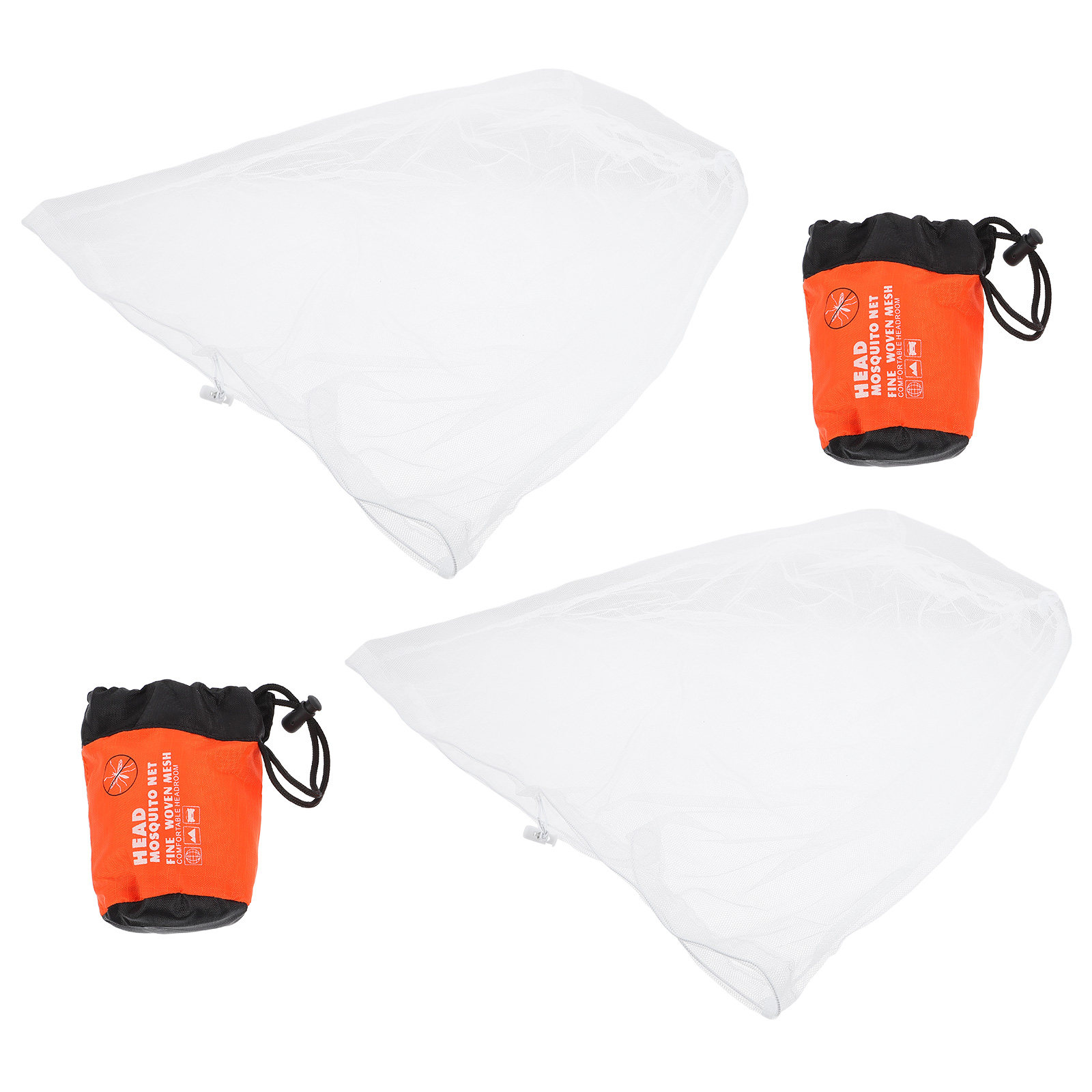 2Pcs Mosquito Head Nets Outdoo - Outdoor Camping Mosquito Net 评论和价格