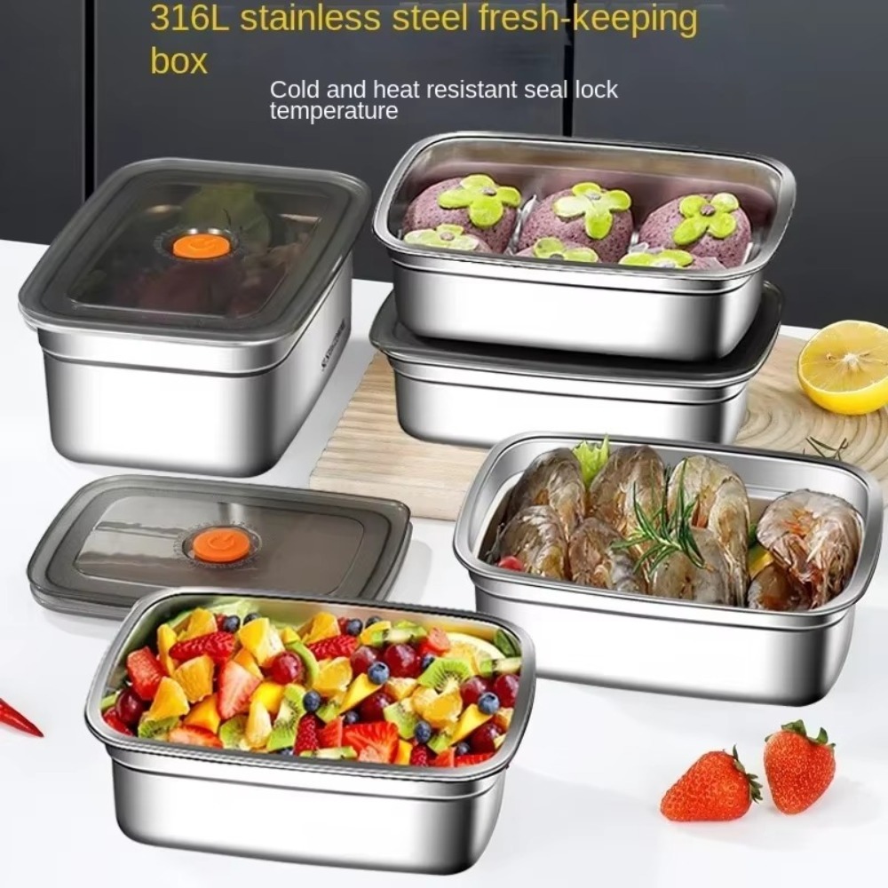 Stainless Steel Camping Lunch  - Outdoor Camping Fridge 评论和价格