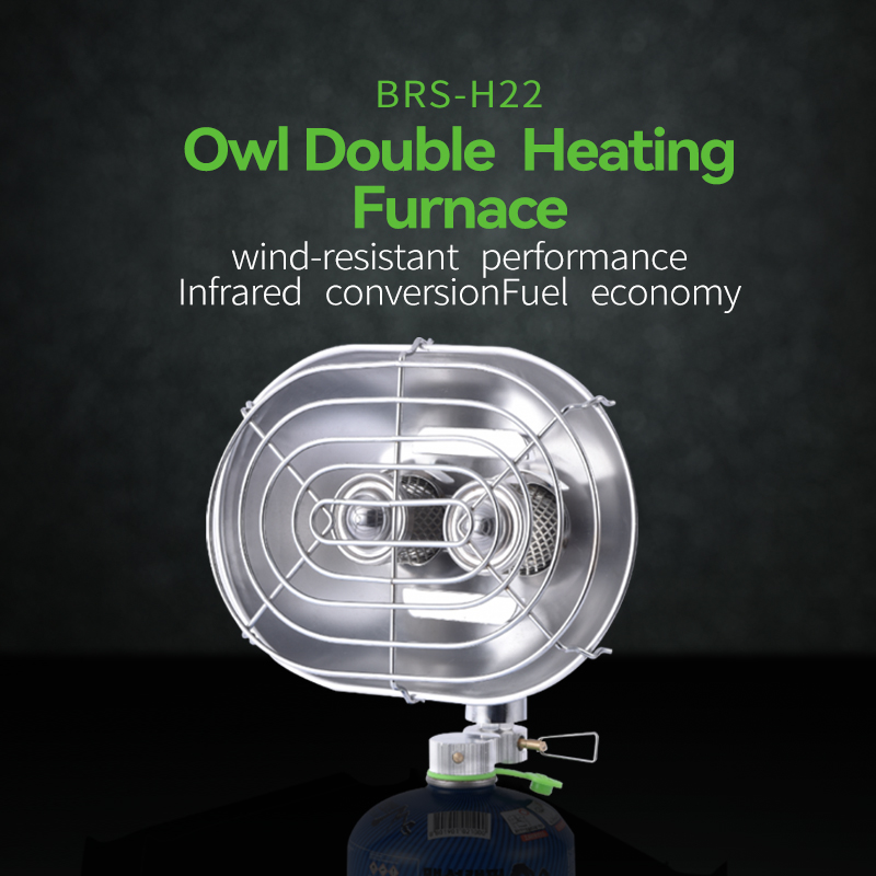 BRS-H22 Double2026 Head Outdoo - Outdoor Camping Gas Heater 评论和价格