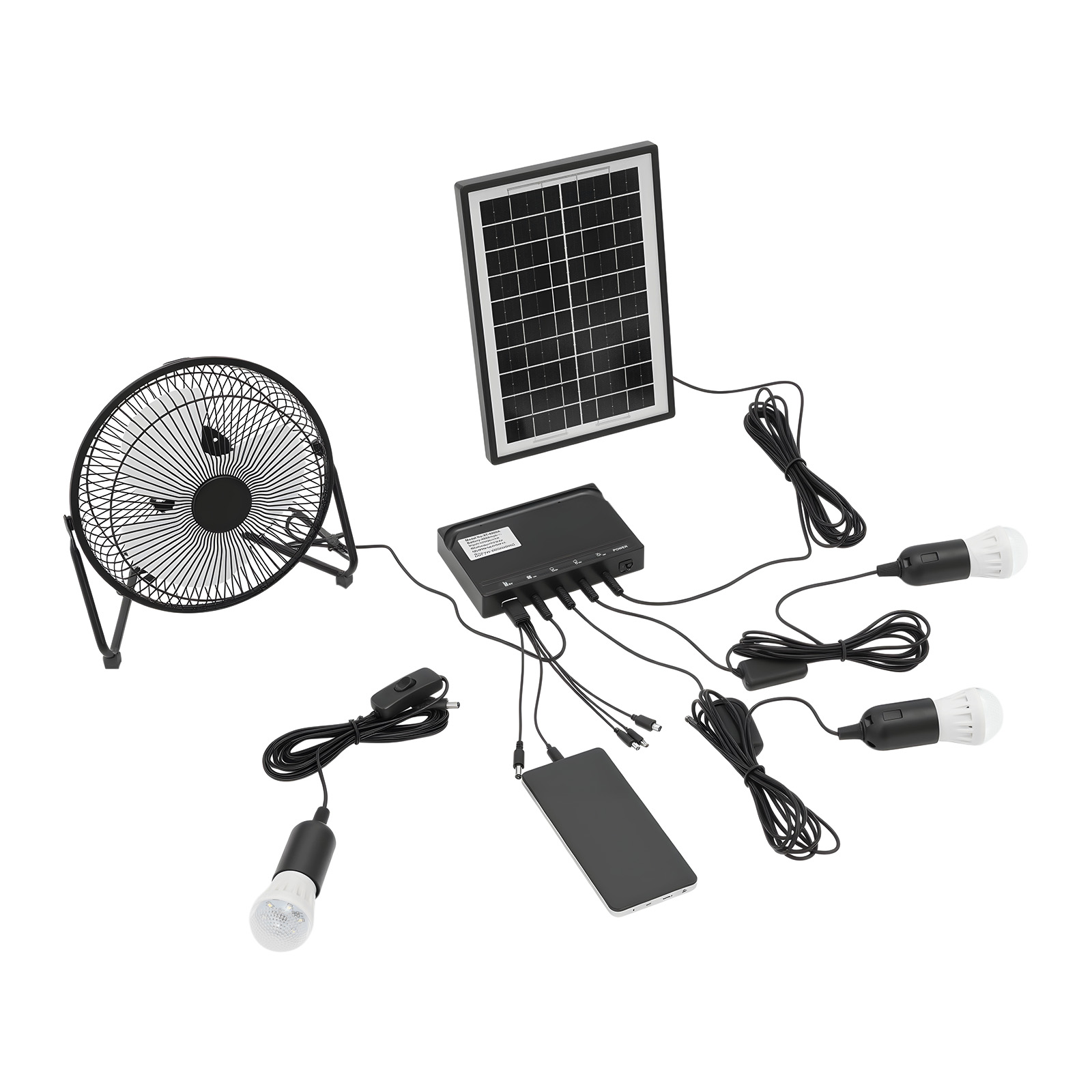 100-240V Solar Fan And Lamp Ki - Camping Solar Lantern 评论和价格