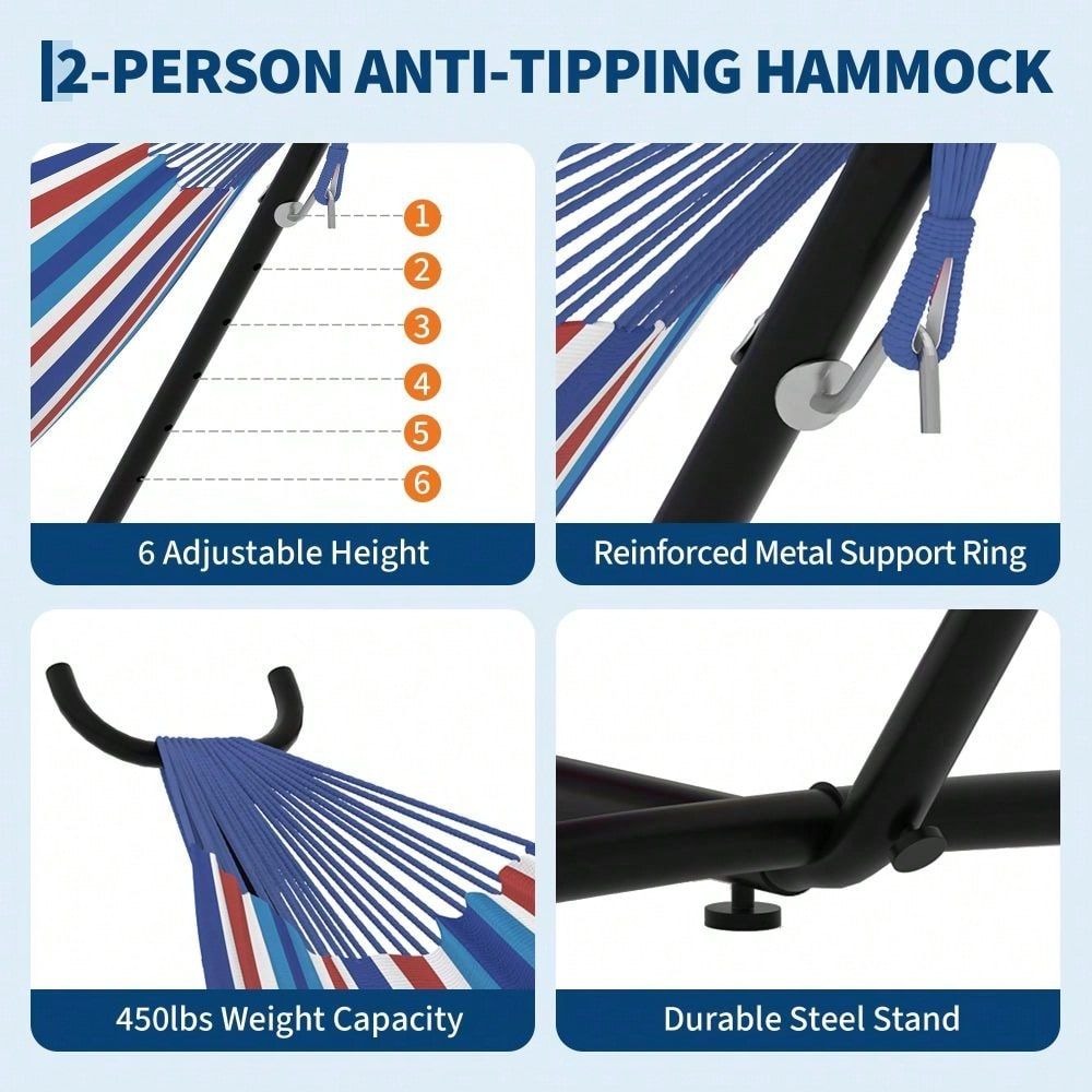 2Person Hammock With Stand, 45 - Camping Hammock 评论和价格