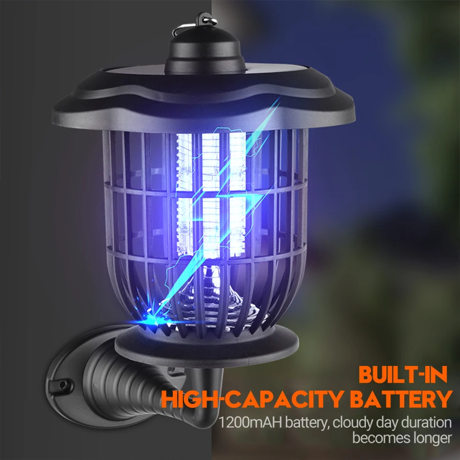 2-in-1 1200mAh LED Solar Light - Camping Solar Lantern 评论和价格