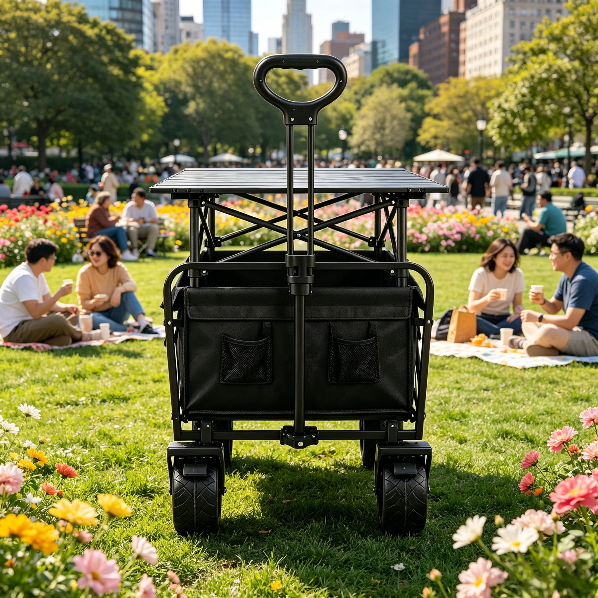 Beiyue Outdoor Camping Hand-Pu - Outdoor Camping Trolley 评论和价格