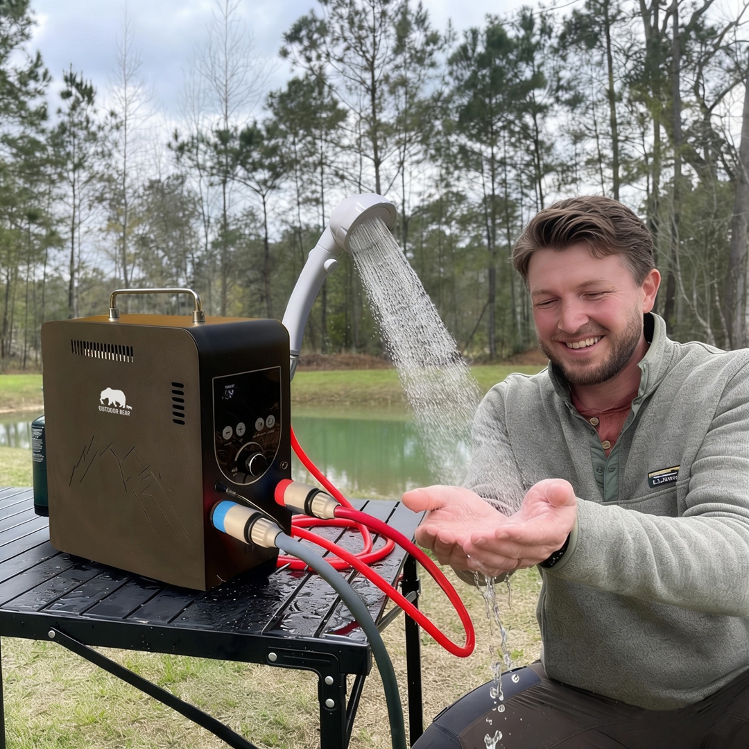 Outdoor Portable Gas Water Hea - Outdoor Camping Gas Heater 评论和价格
