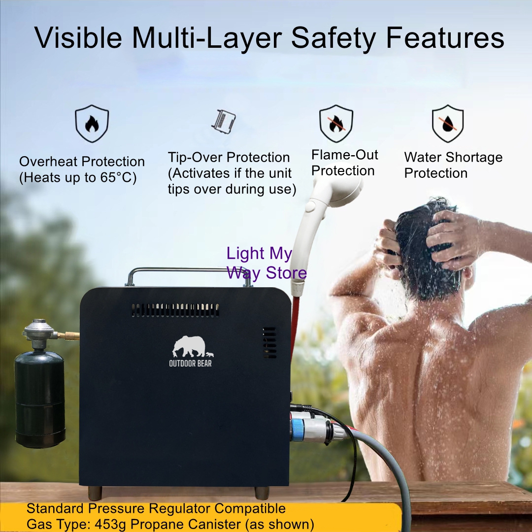 Outdoor Portable Gas Water Hea - Outdoor Camping Gas Heater 评论和价格