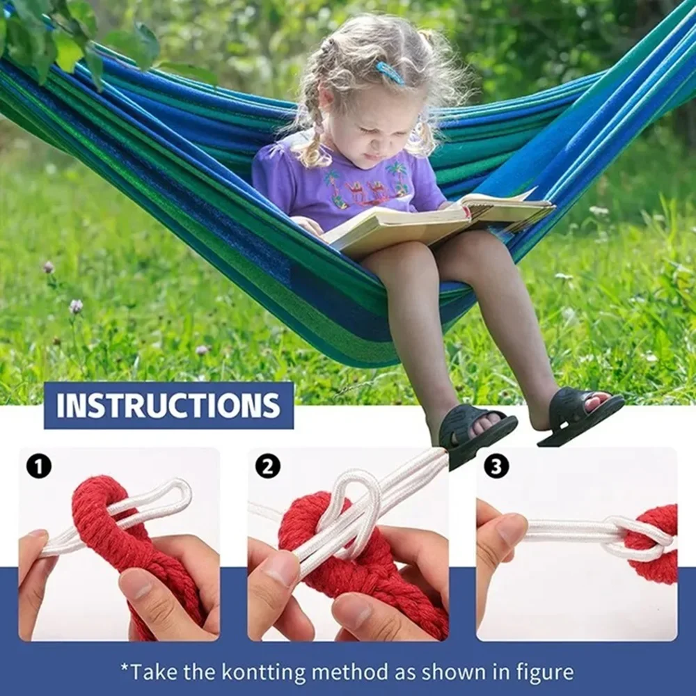 1pc Outdoor Canvas Hammock Cam - Camping Hammock 评论和价格