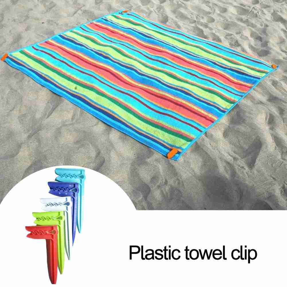 10PCS Beach Towel Clip Camping - Outdoor Camping Rug 评论和价格