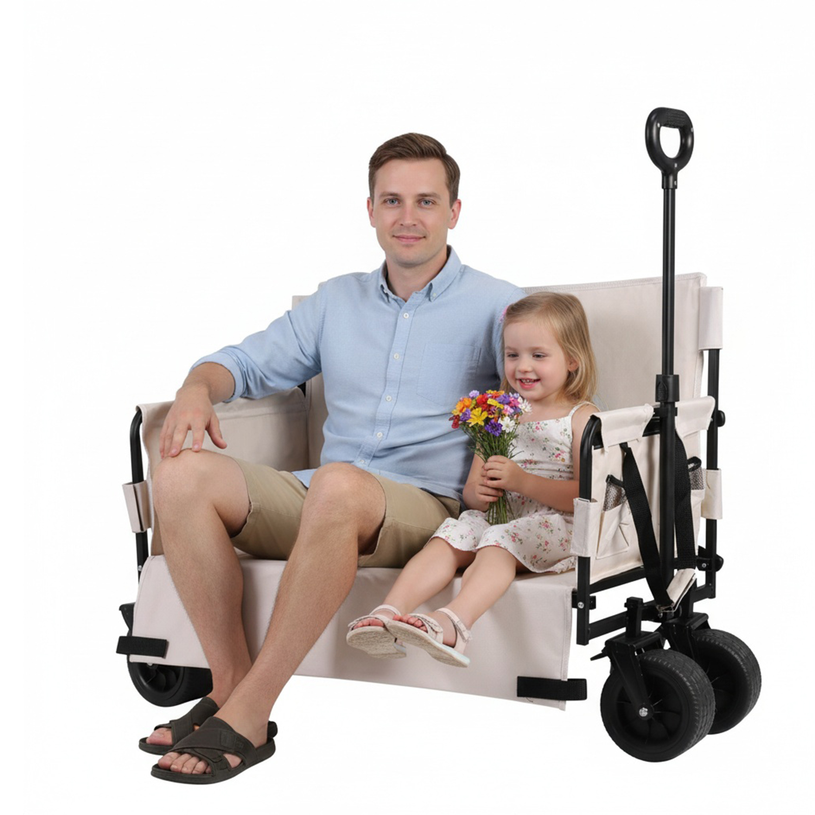 Large Capacity Collapsible Wag - Outdoor Camping Trolley 评论和价格