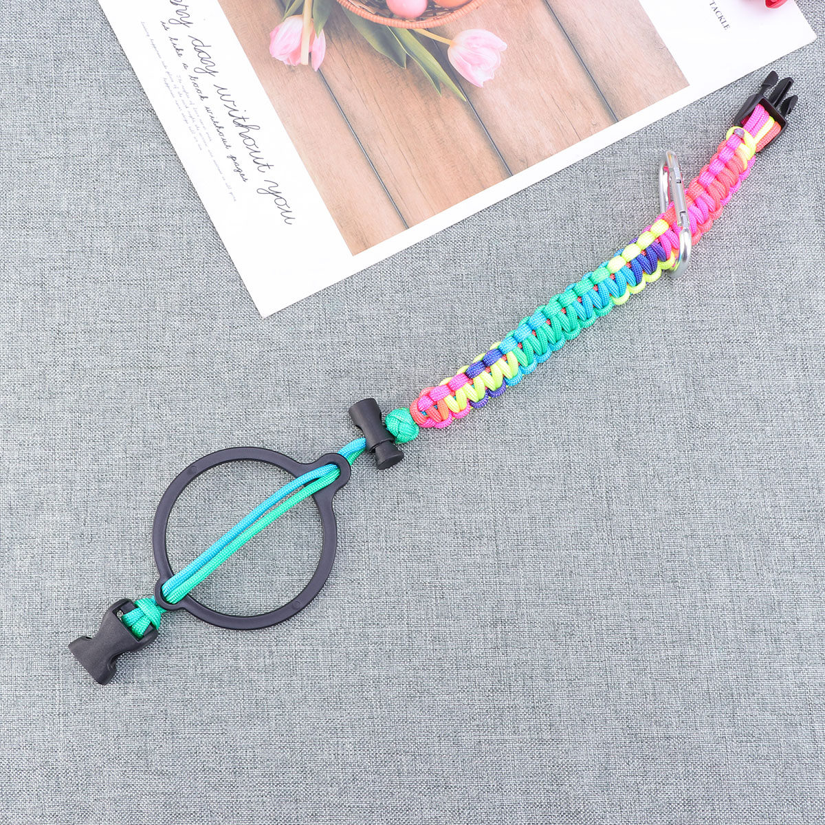 Colorful Adjustable Bottleneck - Camping Rope 评论和价格
