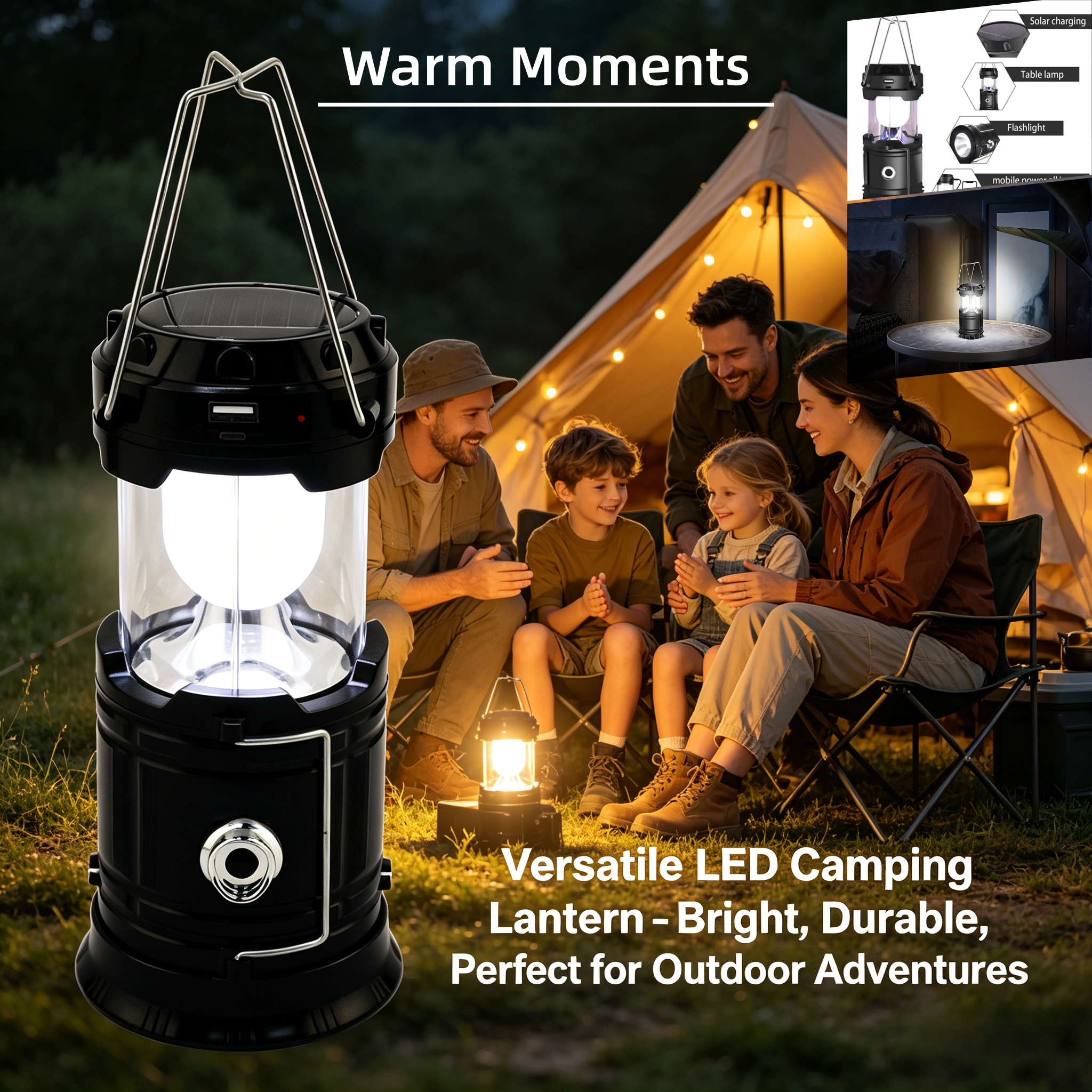 Solar Portable Handheld Campin - Camping Solar Lantern 评论和价格