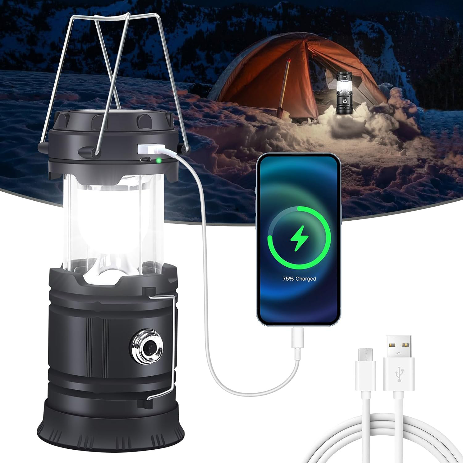 Solar Portable Handheld Campin - Camping Solar Lantern 评论和价格