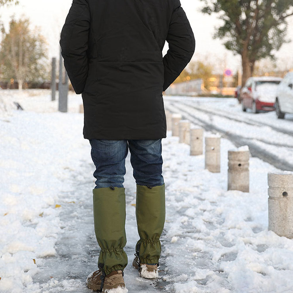 1Pair Waterproof Snow Gaiters  - Outdoor Activities In Camping 评论和价格