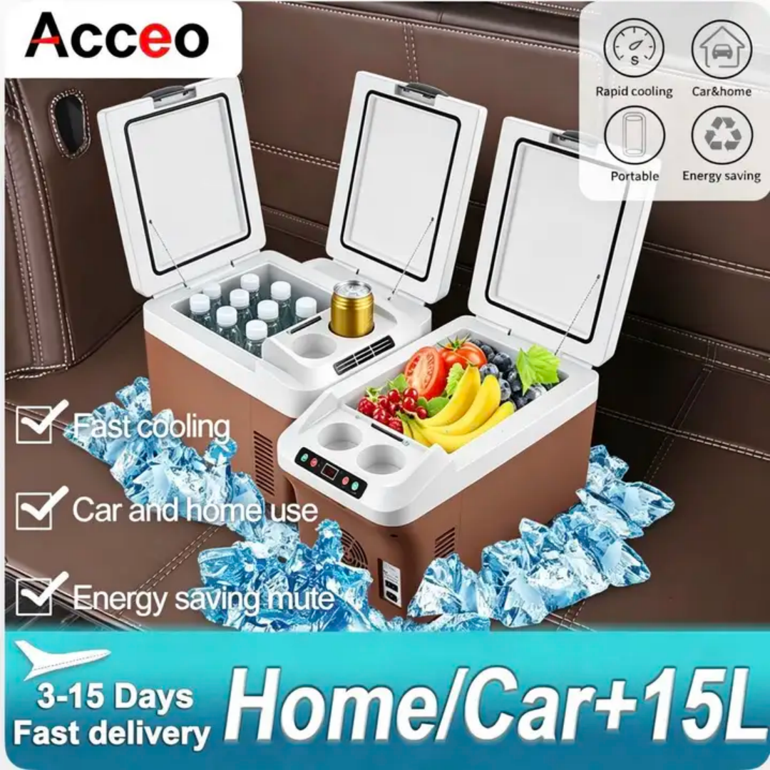 Acceo 15L Portable Car Refrige - Outdoor Camping Fridge 评论和价格
