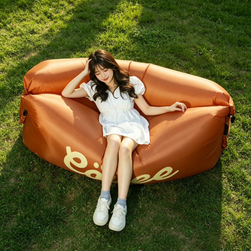 Portable Inflatable Air Sofa L - Outdoor Camping Rug 评论和价格