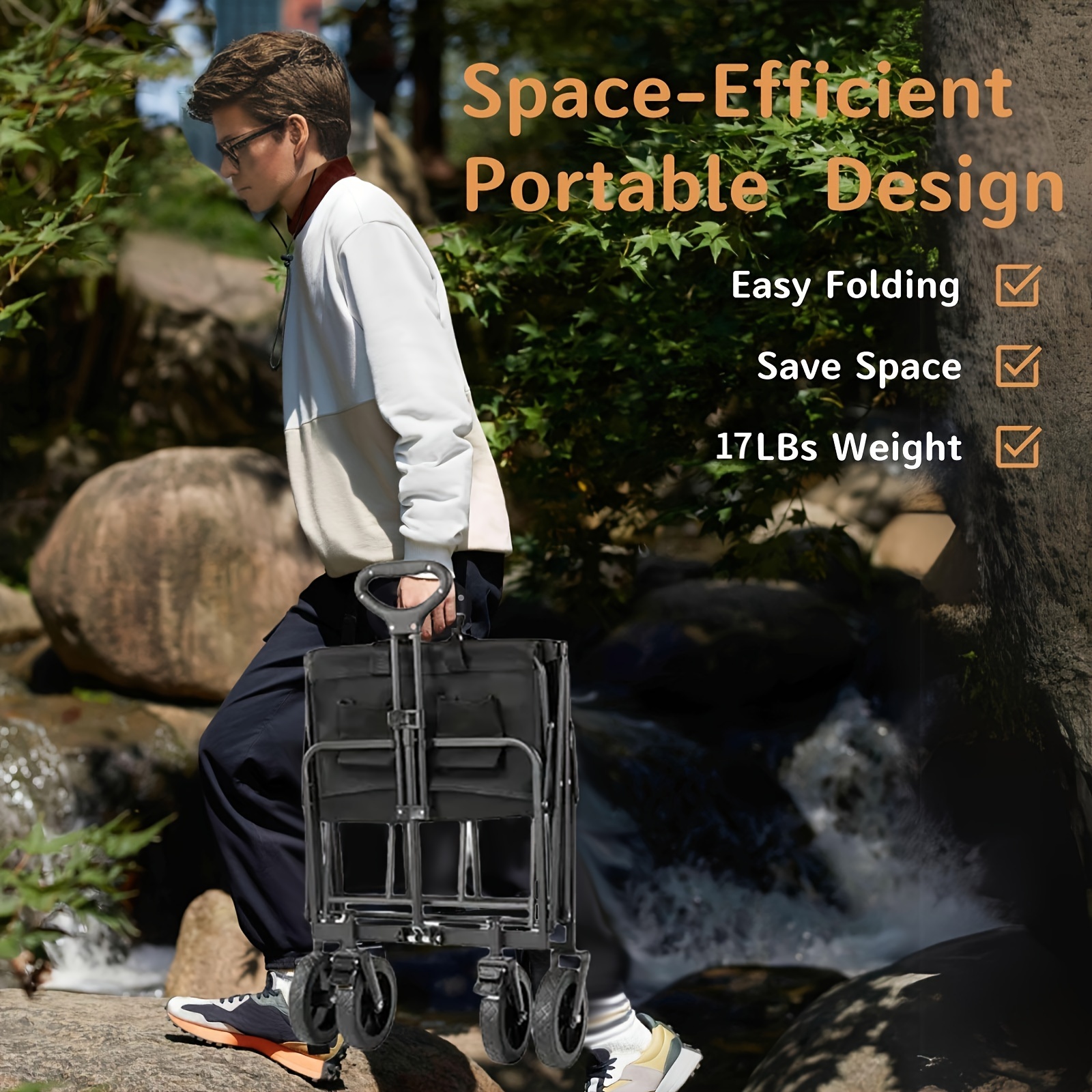 Mini Collapsible Folding Utili - Outdoor Camping Trolley 评论和价格