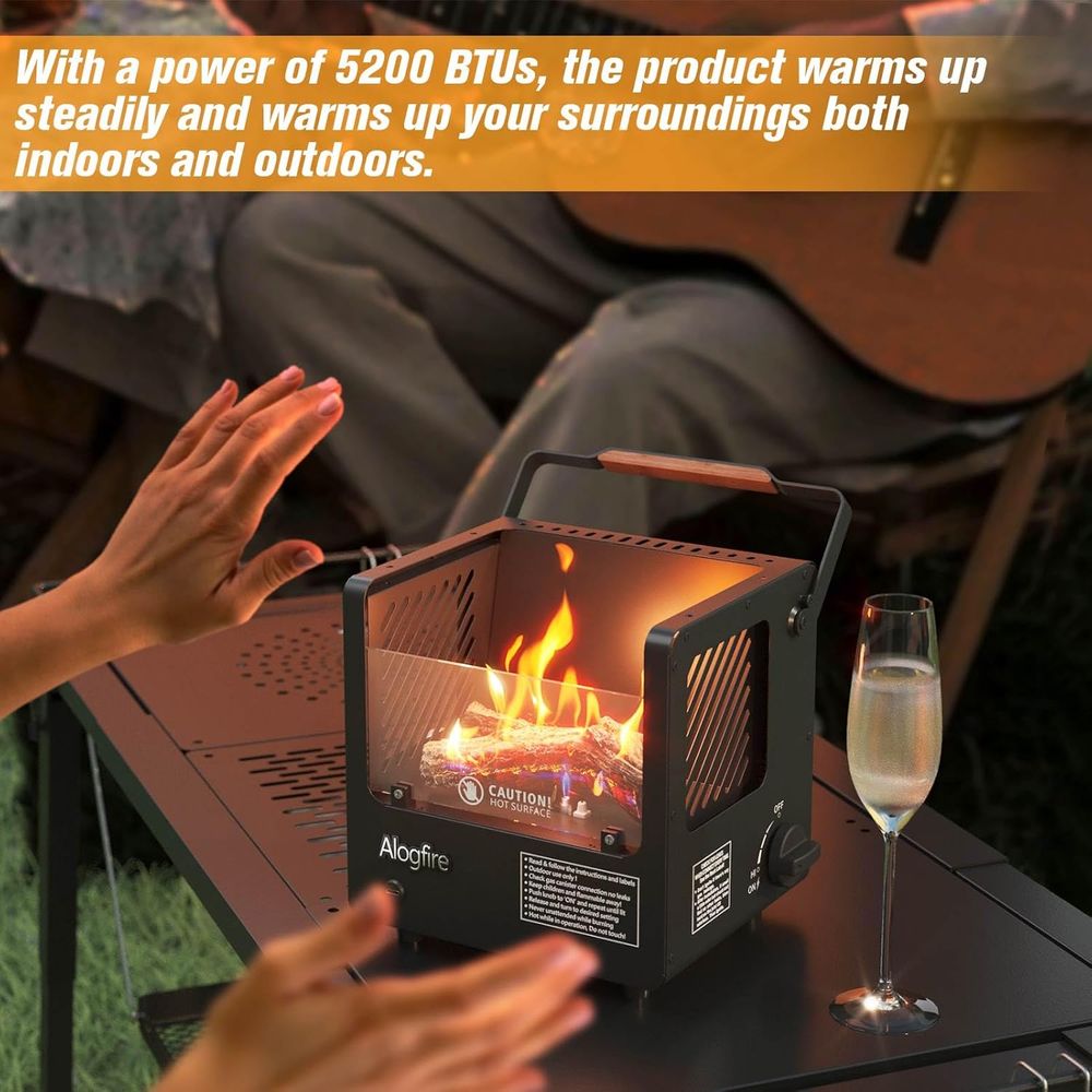Portable 3-in-1 Gas Fire Pit,  - Outdoor Camping Gas Heater 评论和价格