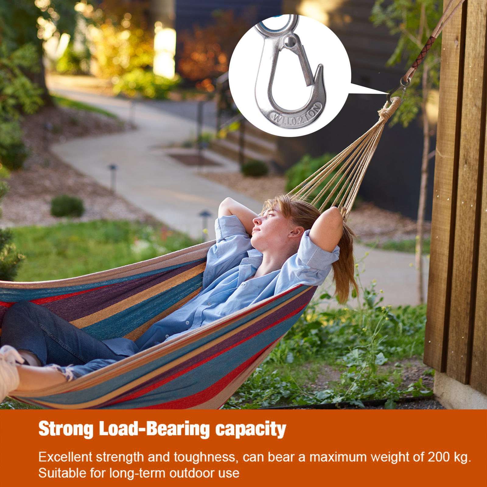 Swing Suspension Strap with He - Camping Hammock 评论和价格