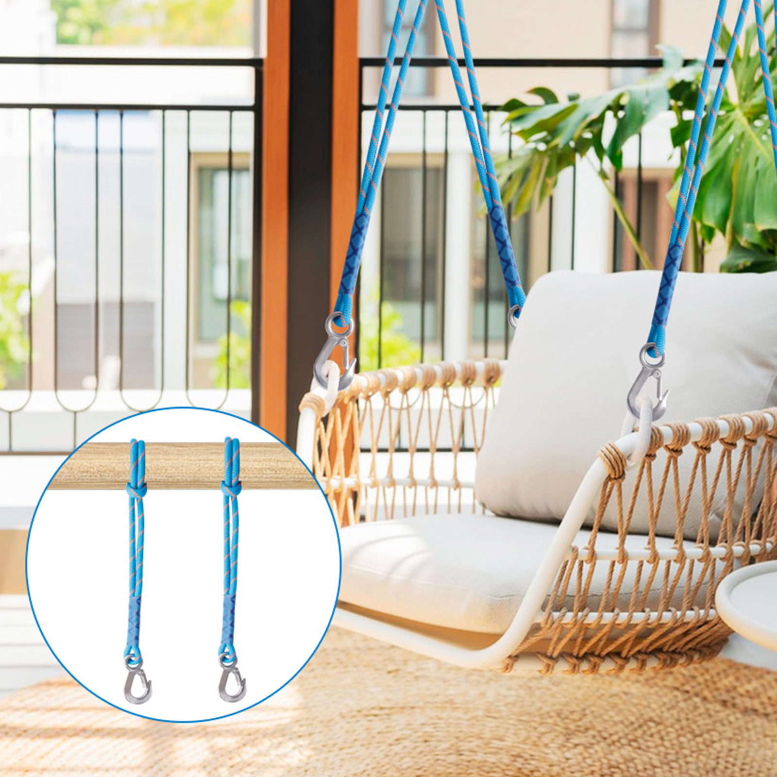 Swing Suspension Strap with He - Camping Hammock 评论和价格